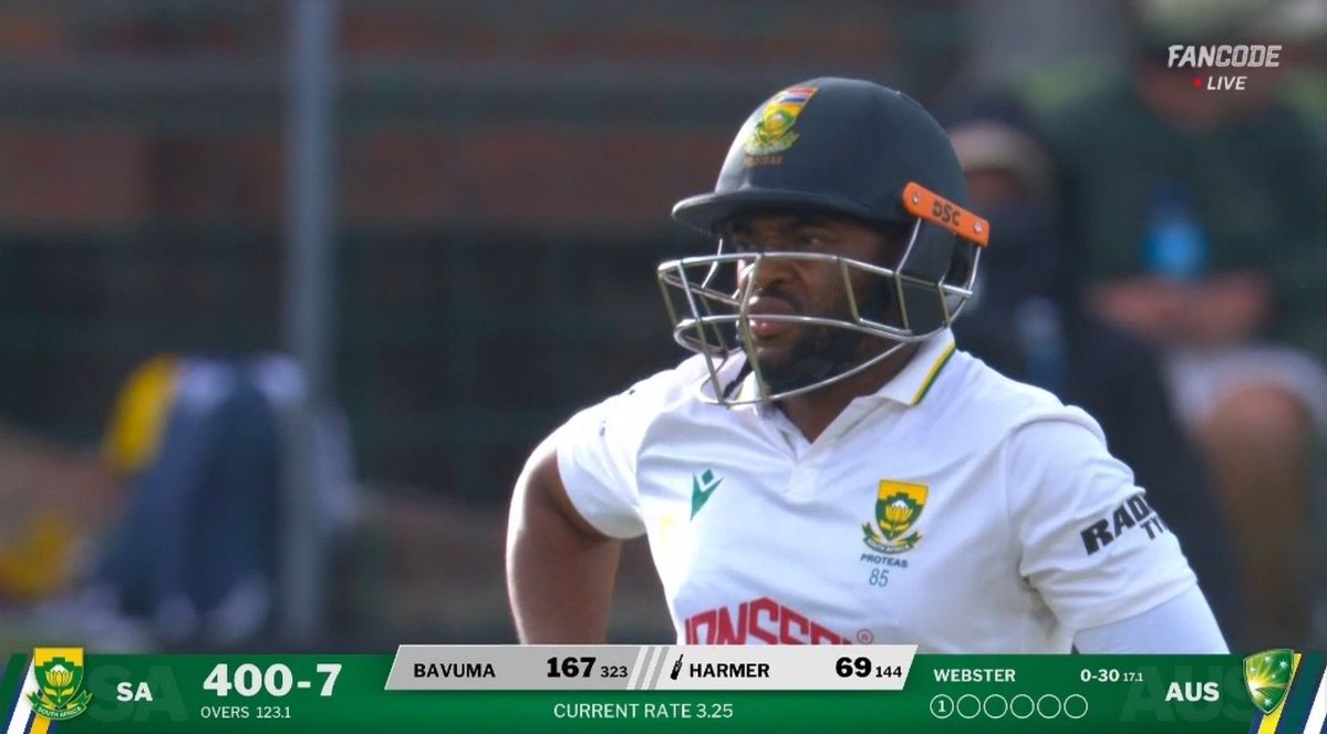 mufaddal_vohra's tweet photo. ONE OF THE FINEST FIGHTBACK BY SOUTH AFRICA. 

- From 110/6 to 400/7 Vs Australia. https://t.co/7a8Z2Tg39Z