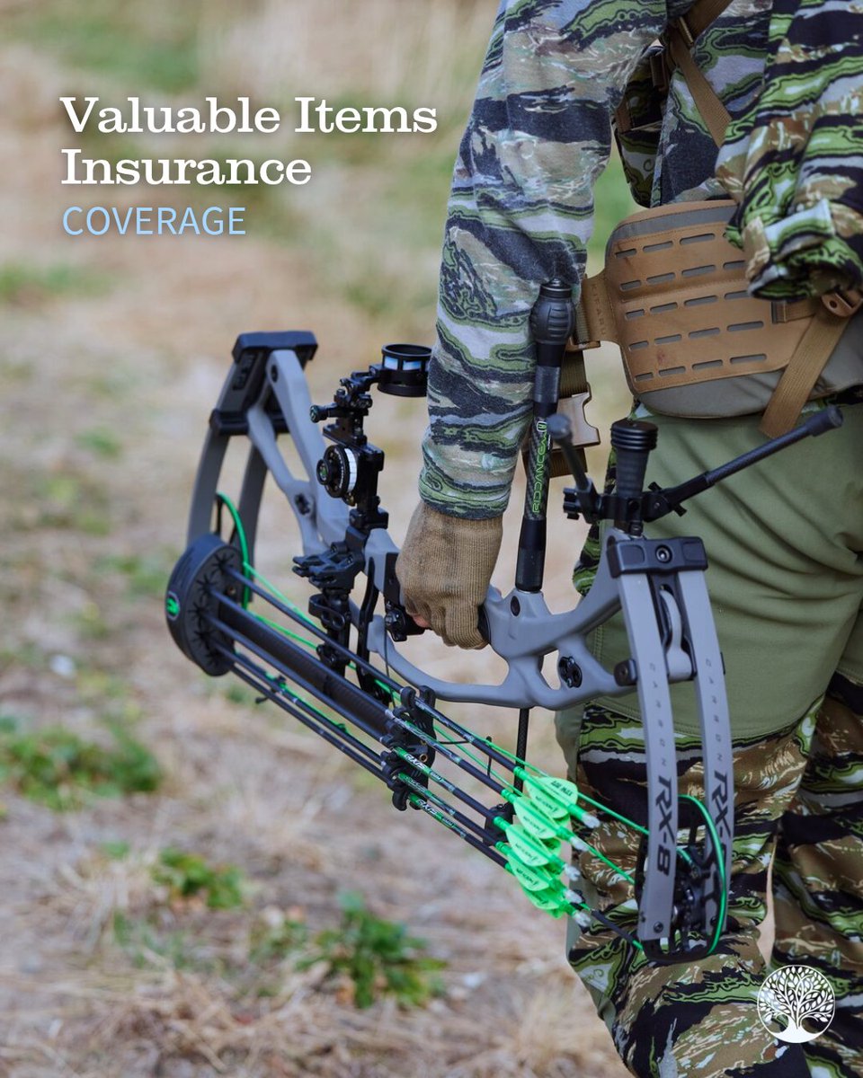 OwnbyInsurance's tweet photo. Some belongings deserve a little extra protection. From hunting equipment and jewelry to collectibles and other valuables, specialized coverage can help protect the things that matter to you. Learn more at the link in our comments.

#ValuableItemsInsurance #OwnbyInsurance https://t.co/GYhXg1P31b