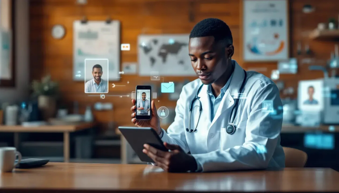 RuachNetworks's tweet photo. How is Conversational AI transforming healthcare in Africa? With the power to automate appointment scheduling, reminders, and follow-ups, it's revolutioniz…

https://t.co/Euxv3zJ9SD https://t.co/SZ6xyvr8Bs