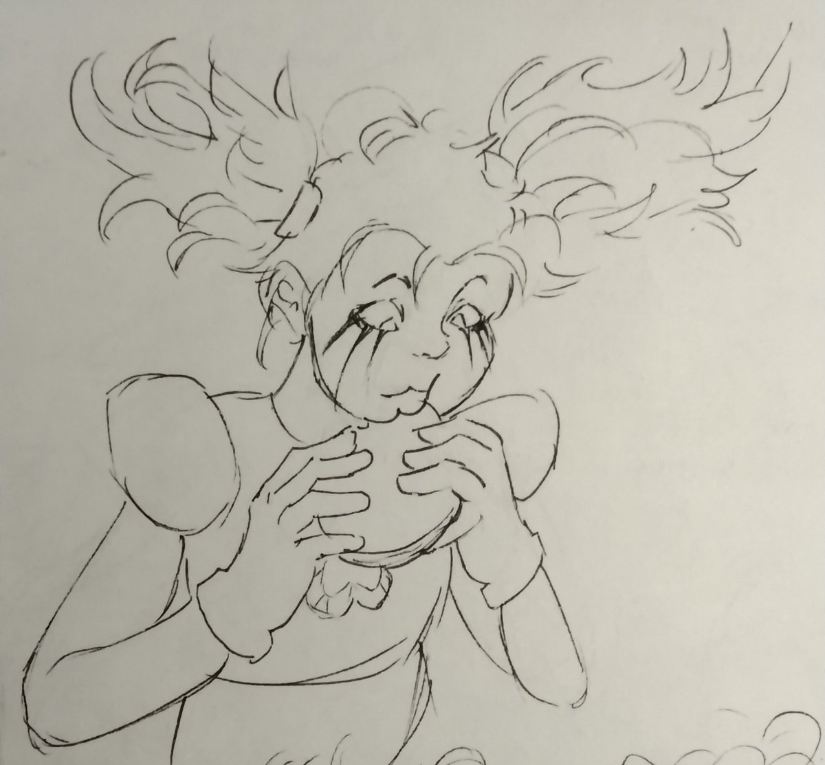 lululucci_'s tweet photo. I'm still figuring out how to draw her #spinel she's my favourite character https://t.co/i69z9d1ShV
