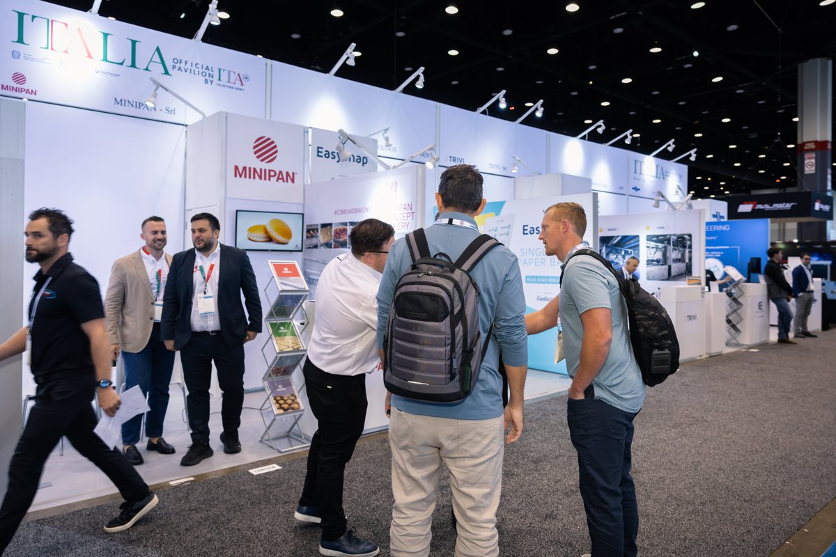 ITAMachines's tweet photo. PACK Expo 2026 marches forward, and so do we. Explore how Italy can help expand and move your business forwards today!
๐ Italian Pavilion: Booth LU-8420
๐
Dates: October 20-21, 2026
#PACKChicago #Packaging #Processing #MadeinItaly #ITAChicago https://t.co/TbKKjm8TB3