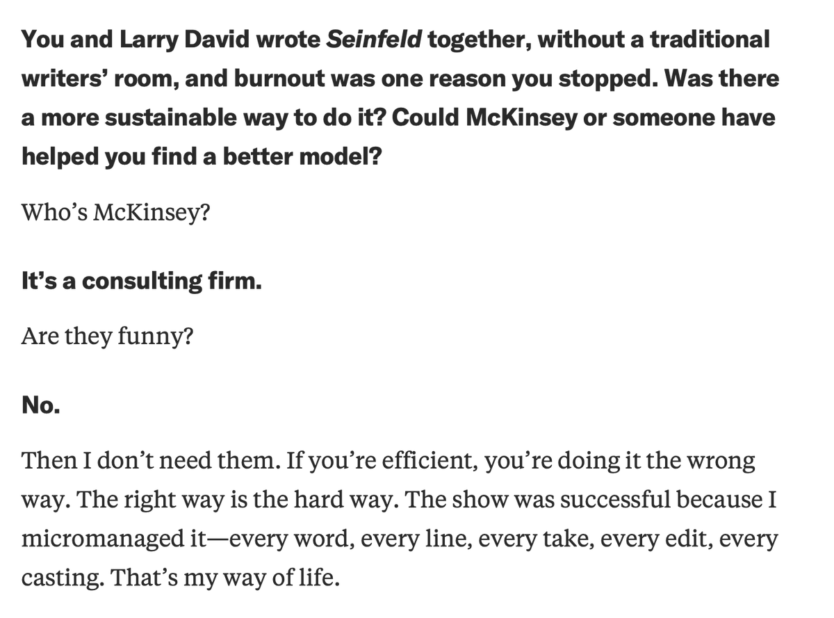 gilbert's tweet photo. Still one of the best moments in a business interview ever. https://t.co/ejSHCVwgn0