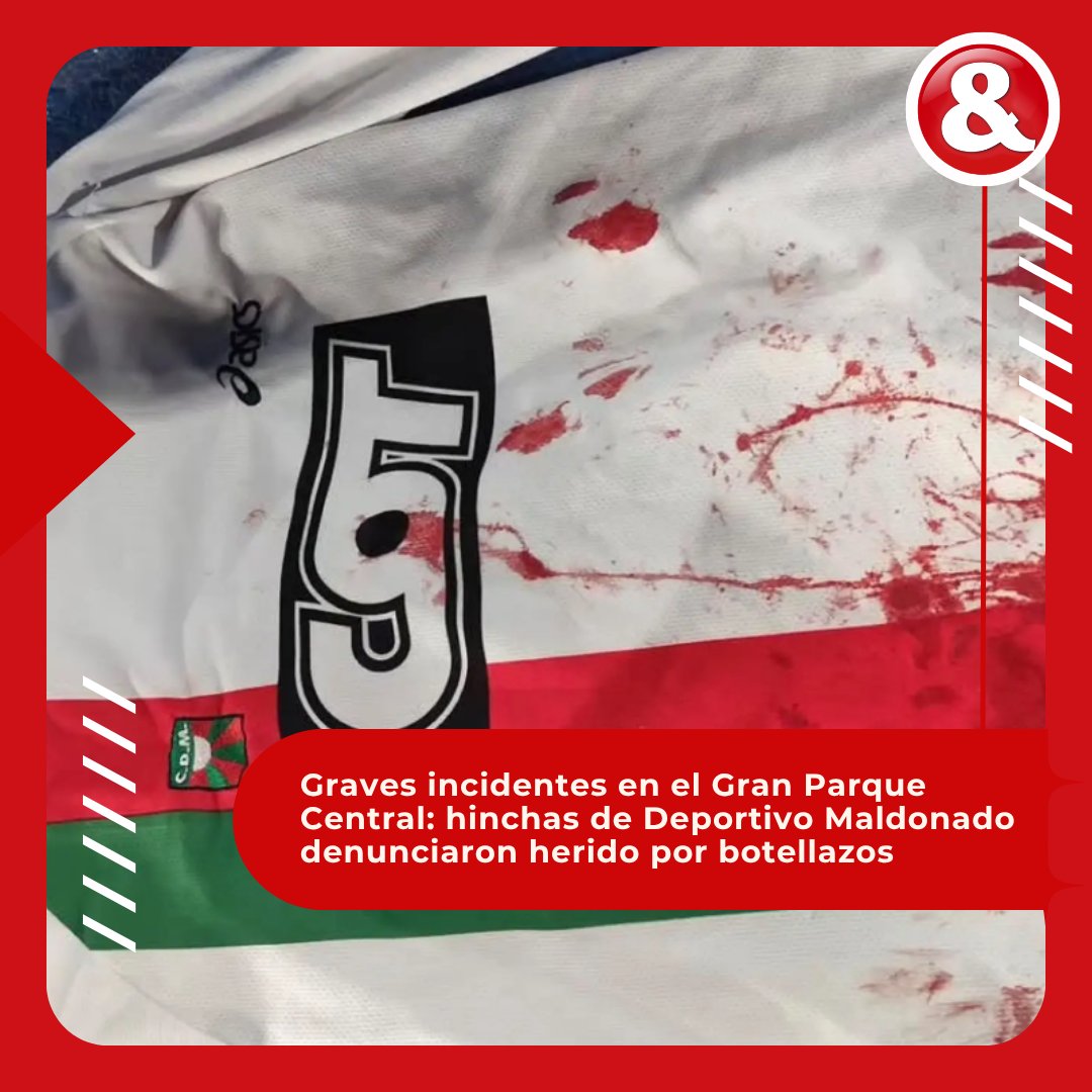 CarasyCaretasuy's tweet photo. Tras los incidentes piden severidad de la AUF contra Nacional por las agresiones de hinchas tricolores hacia la parcialidad de Deportivo Maldonado.

 ▶️💻🔗https://t.co/3dl9Hu0wqS https://t.co/r5me7ctRFh