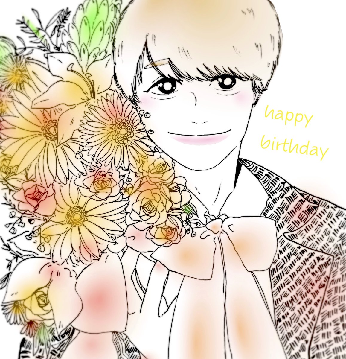 dl9_cc's tweet photo. 🌼💛淳太くん💛🌼
お誕生日おめでとうございます！✨✨💐

#中間淳太誕生祭 
#中間淳太誕生祭2026 https://t.co/N7Z5EwZfkN