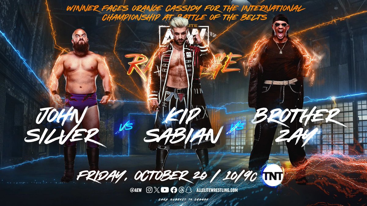 istomatoafruit's tweet photo. On this day 3 years ago, @SilverNumber1 defeated @ZayKassidy and @TheKipSabian. #AEWRampage https://t.co/WFufT4v9Ra