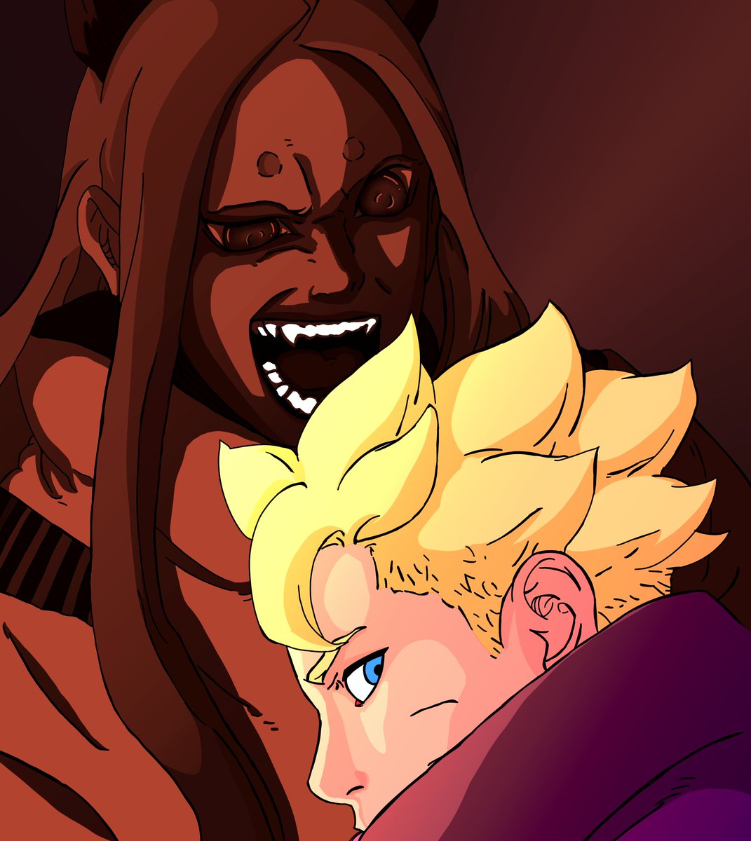 CapybaraRogue's tweet photo. Boruto colouring by me 🎨 https://t.co/r4yMIvaI42