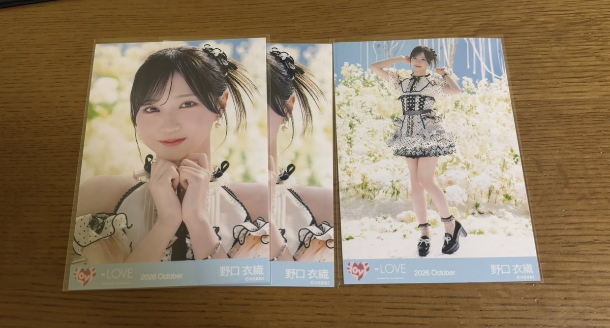 anmai_tore's tweet photo. イコラブ トレ 生写真 恋はじめました

譲:野口ヨリ2、ヒキ

求:同種佐々木チュウ、ヒキ

郵送でのトレ希望。
まとめてトレできる方優先です。
お気軽にお声掛けください。
 #イコラブトレ https://t.co/WcW6Kw4Z3Y