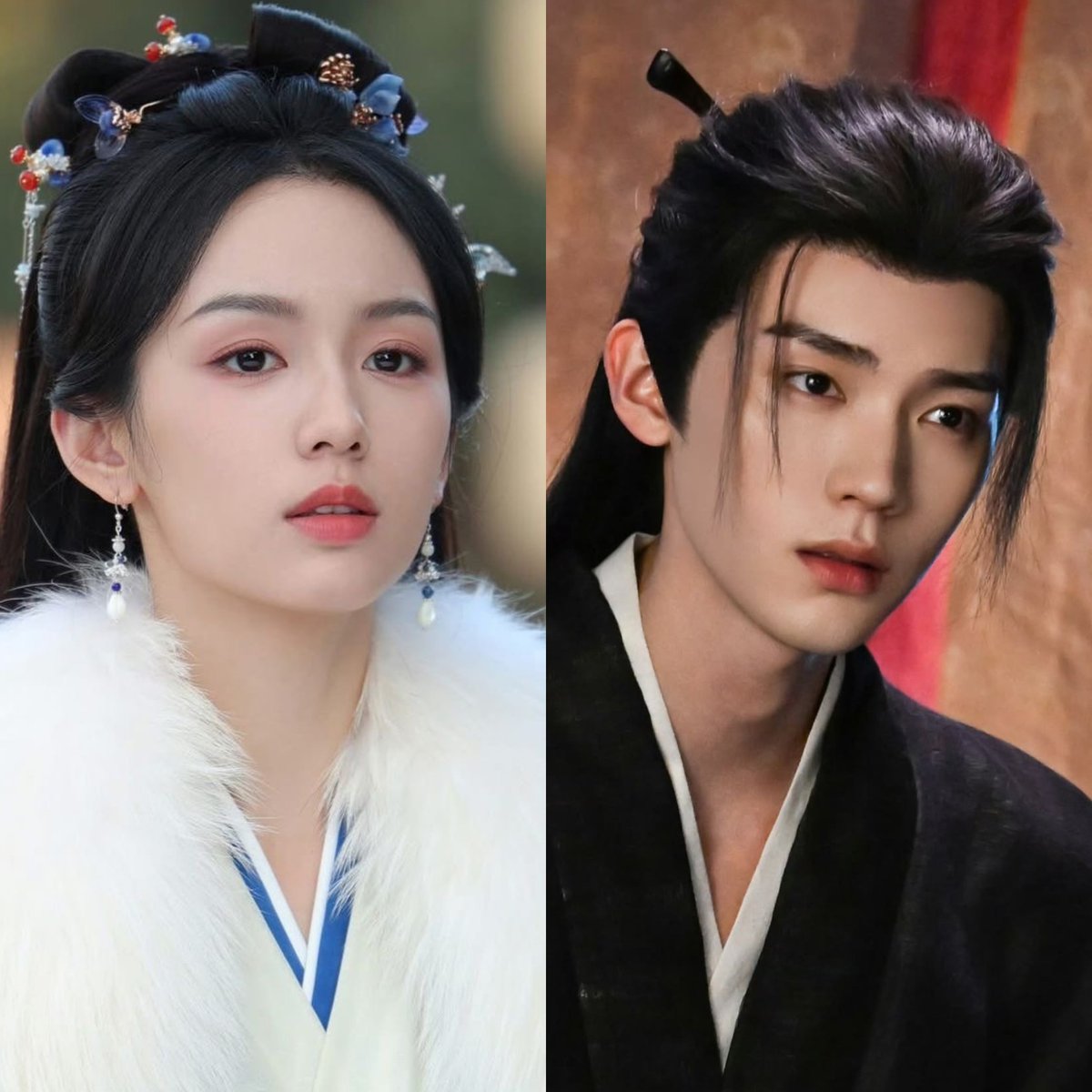 ForCdrama's tweet photo. #ZhouYe #ZhouYiran are confirmed cast for Youku costume drama #TheMountainSpiritsLove, both have joined the drama team for makeup and costume styling. https://t.co/PAyUnM7iy4