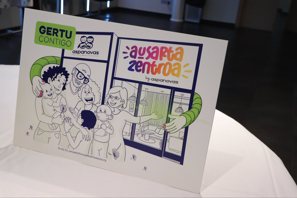 MariaDelRio_P's tweet photo. De la mano de @aspanovas, he tenido la oportunidad de conocer Ausarta Zentroa, un proyecto no solo interesante, sino totalmente necesario para dar una respuesta integral que ayude a mejorar la calidad de vida de las y los menores con cáncer y sus familias. https://t.co/CEqhl7UstG