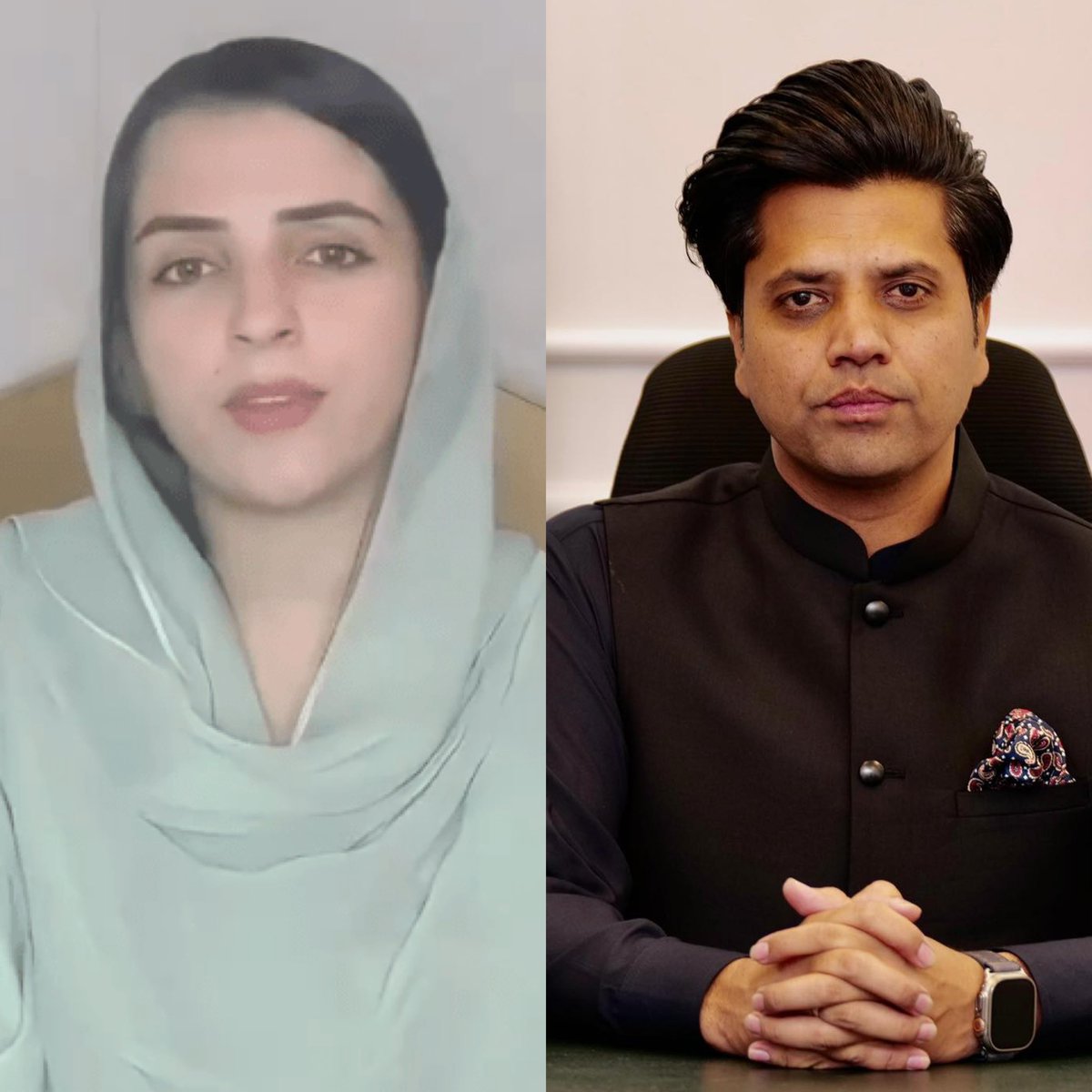 rizwanghilzai's tweet photo. شفیع جان اور مشال یوسفزئی دونوں کا تعلق پی ٹی آئی سے ہے، ایک صوبائی اسمبلی اور ایک سینیٹ کی رکن ہیں۔ شفیع جان پر ٹی وی پروگرامز میں آنےپر پابندی ہےجبکہ مشال یوسفزئی کو ٹی وی پروگرامز میں اکیلے بٹھا کر لمبی گفتگو کروائی جاتی ہے۔
ایک ہی جماعت کےدونوں ارکان کےلیے الگ الگ معیار کیوں؟ https://t.co/7ykn5KevC3