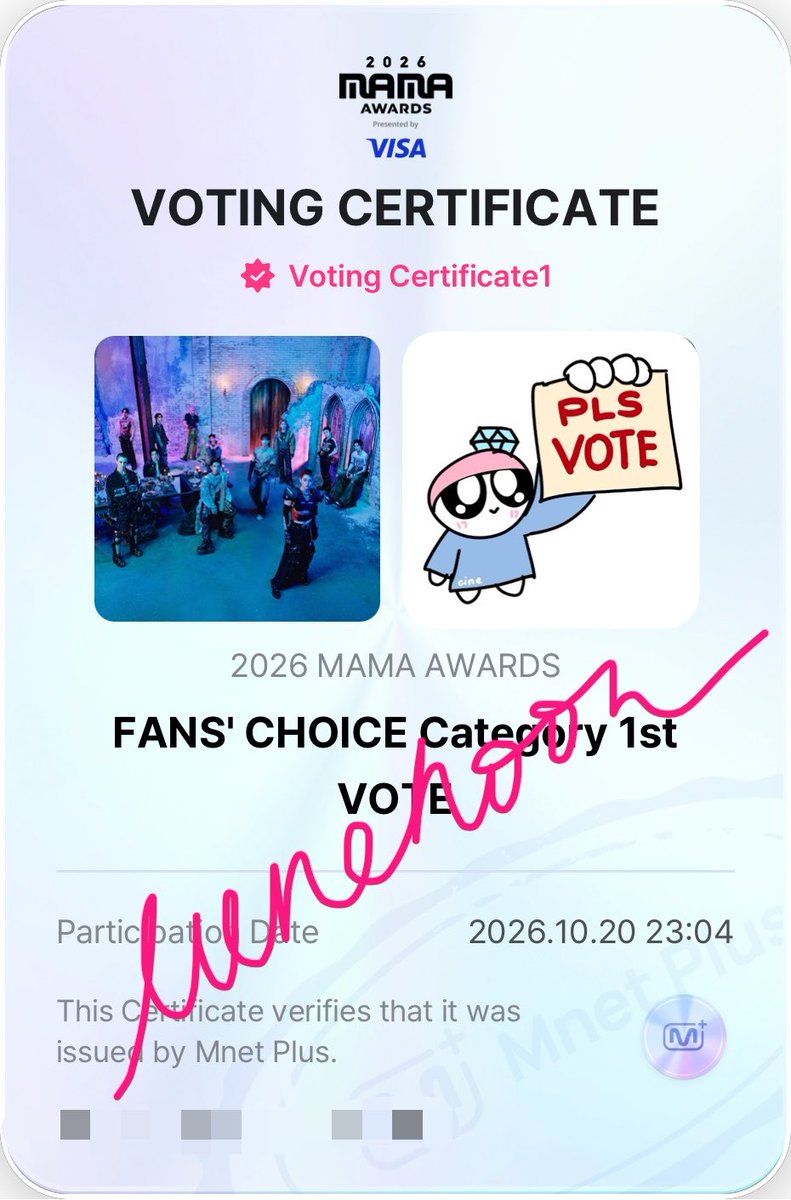 lunehoon's tweet photo. 🚨 VOTING RESET 🚨

VOTE FOR SEVENTEEN FOR FANS CHOICE ‼️

WE’RE STILL 11TH ‼️

my #2026MAMAVOTE is #SEVENTEEN https://t.co/yCRCAEuu32