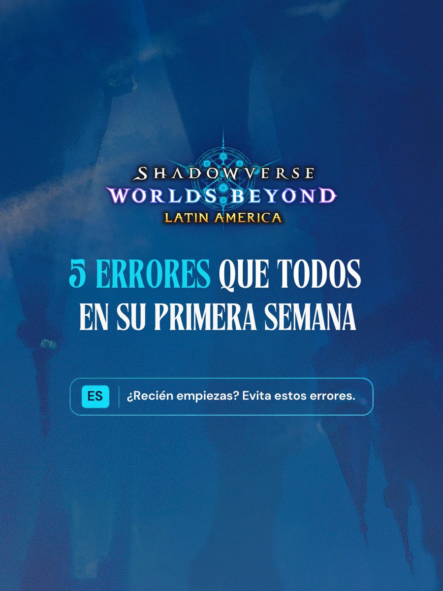 shadowverseal's tweet photo. ¿Estás empezando a jugar Shadowverse? Entonces échale un vistazo a estos 5 consejos para principiantes.

👇más en el thread

#ShadowverseWBLATAM https://t.co/I5ioQkh94c
