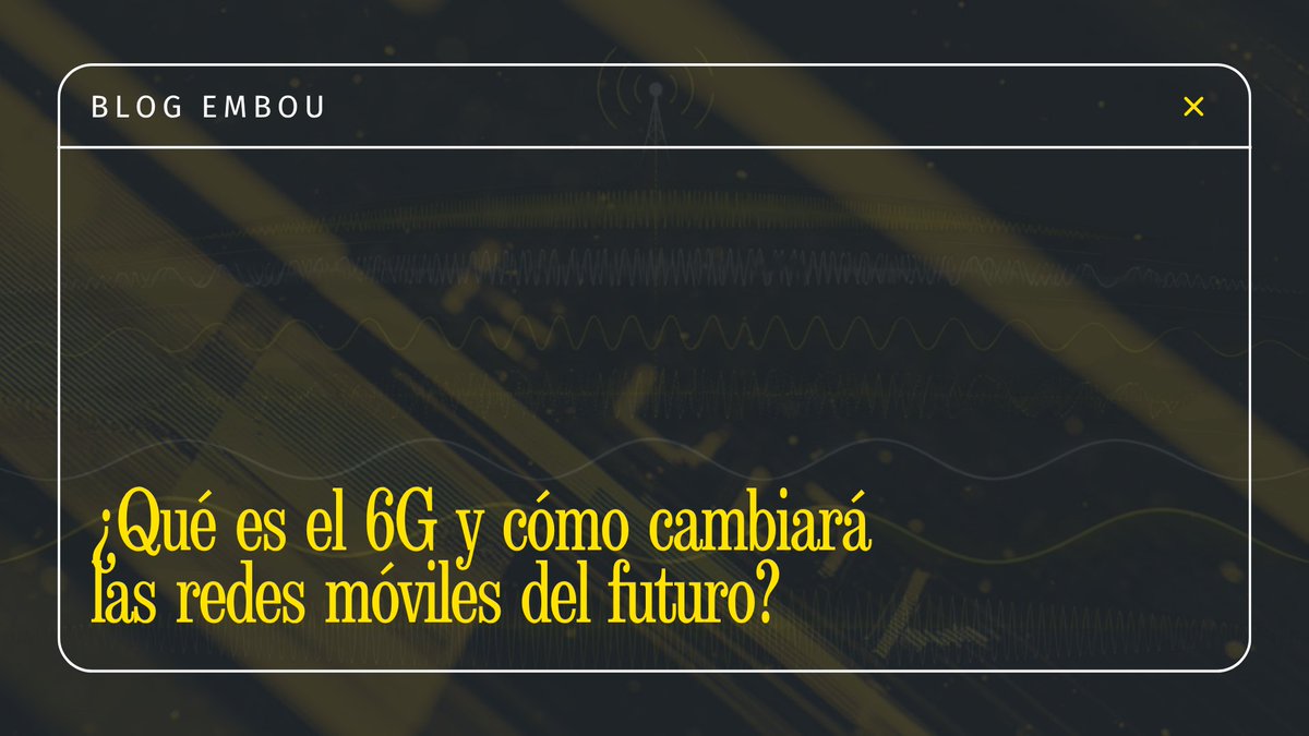 embou_com's tweet photo. ¿6G? Sí has oido bien...6G 👀📱

Todavía queda para verlo en nuestros móviles, pero ya sabemos algunas de las cosas que traerá.

Te las contamos aquí 👉🏼 https://t.co/PX8xH9ssV2 https://t.co/Zz7SMAomox