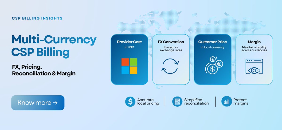 work365apps's tweet photo. Work 365 supports multi-currency pricing and billing workflows, helping partners manage their commercial operations as they expand across markets.

https://t.co/jfIDhDIGEG

#MicrosoftCSP #MultiCurrencyBilling #RevenueOperations https://t.co/ckTTQwyw2S