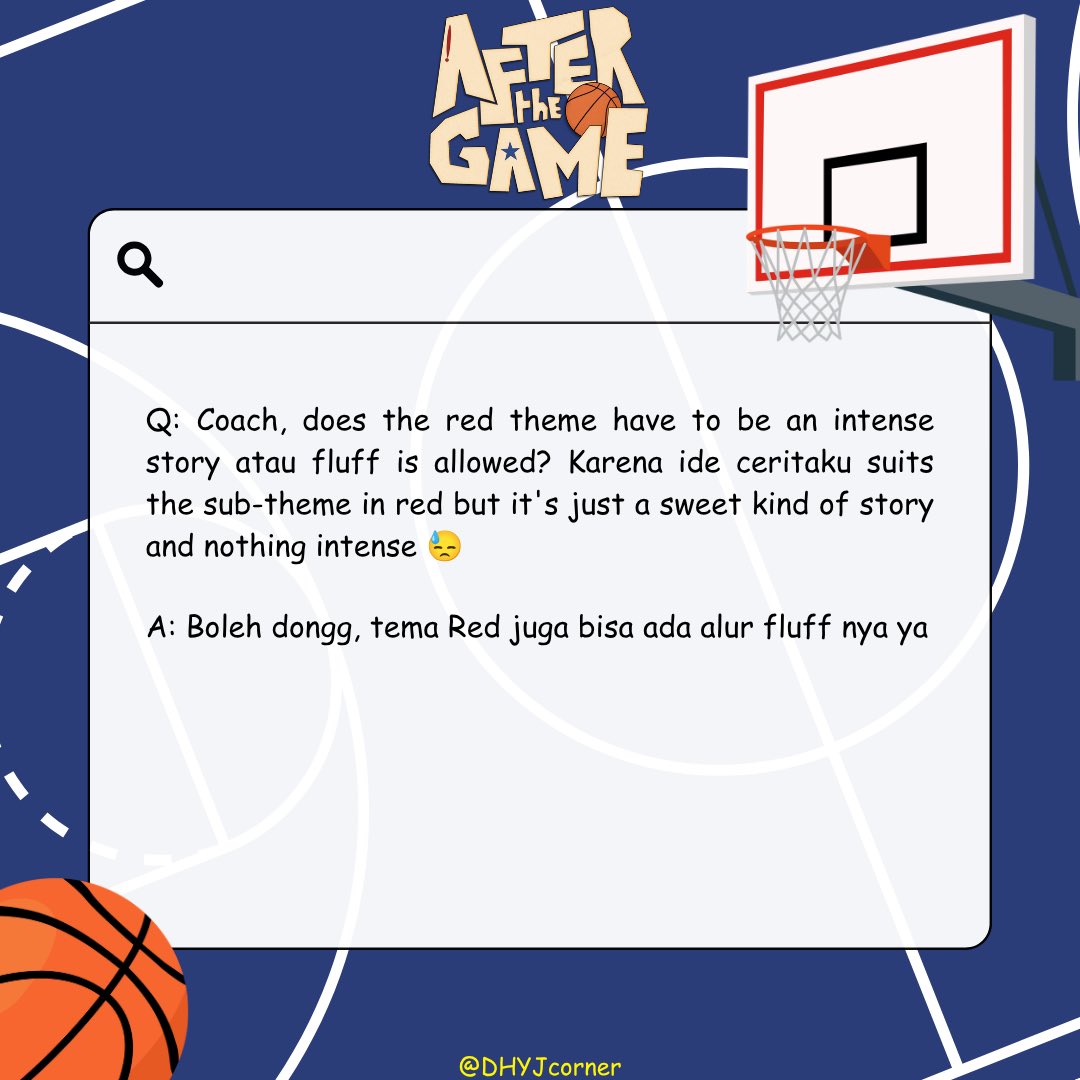 DHYJcorner's tweet photo. 𝘼𝙨𝙠 𝙔𝙤𝙪𝙧 𝘾𝙤𝙖𝙘𝙝𝙚𝙨 📢

#AfterTheGame #DHYJcorner https://t.co/XUQ3ltbX4p