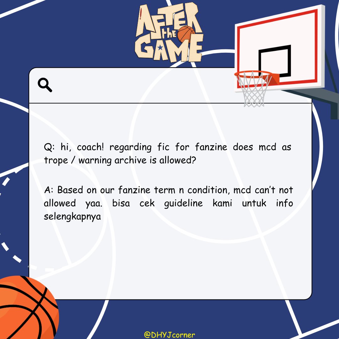 DHYJcorner's tweet photo. 𝘼𝙨𝙠 𝙔𝙤𝙪𝙧 𝘾𝙤𝙖𝙘𝙝𝙚𝙨 📢

#AfterTheGame #DHYJcorner https://t.co/7FkraRIEnq