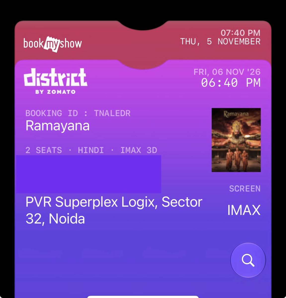 MANU06960's tweet photo. I’ve booked 2 days in a row @malhotra_namit @WorldOfRamayana looking forward to our story. Thanks a ton for your resilience and initiative. https://t.co/PfaLdmaAd2