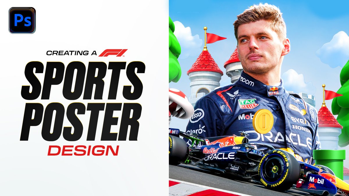 SesoHQ's tweet photo. NeWw VIDEOo,

Wanted to combine a F1 poster with gaming and thought.. Mario haha.

Enjoy,👇🔗 https://t.co/5j1BXKhjzw