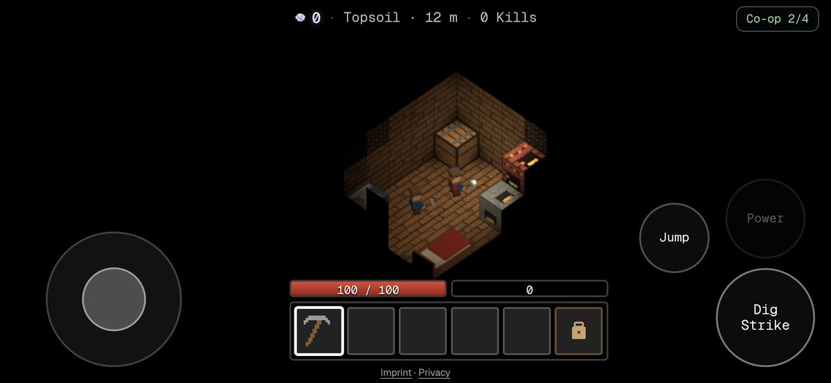 andyleanio's tweet photo. Day 8 of building "Dwarves", a Diablo-Minecraft crossover.

Today I started on coop mode. A few big questions I still need to answer:

💰 Loot: should everyone see the same drops and race to grab them, or should each player get their own private loot?

💀 Death: when you go down, can friends revive you, and how long should they get? What if nobody does?

↔️ Distance: can players split up and explore alone, or should the group stay together?

And so on...

What do you think? 🤔