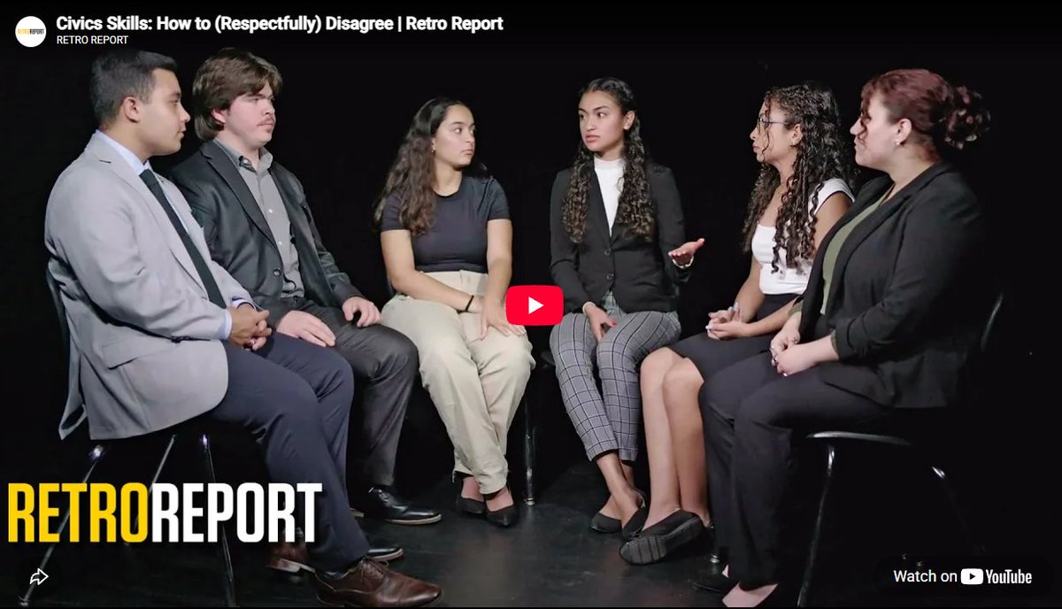 CherylJindeel's tweet photo. We used @RetroReport’s “How to Respectfully Disagree” to set expectations. One student asked a classmate to explain their reasoning rather than react. A moment that showed civic skills in action! #CivicEducation

https://t.co/ZOmn0OVHaE

Free account: https://t.co/cSvOAf8Wgv https://t.co/iHe7j2kP9t