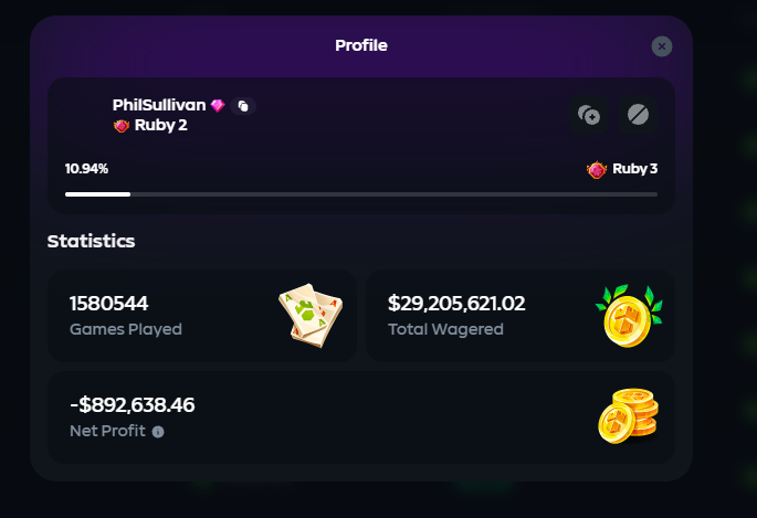 lesh534's tweet photo. Gambling helpline director Philip Lee Sullivan that stole $1.5 million gambled away $900k on Crypto Casino platform Gamdom.

The Casino has Announced that they will be donating the funds gambled on site back to National Gambling Helplines. https://t.co/j2WyqeeRTD