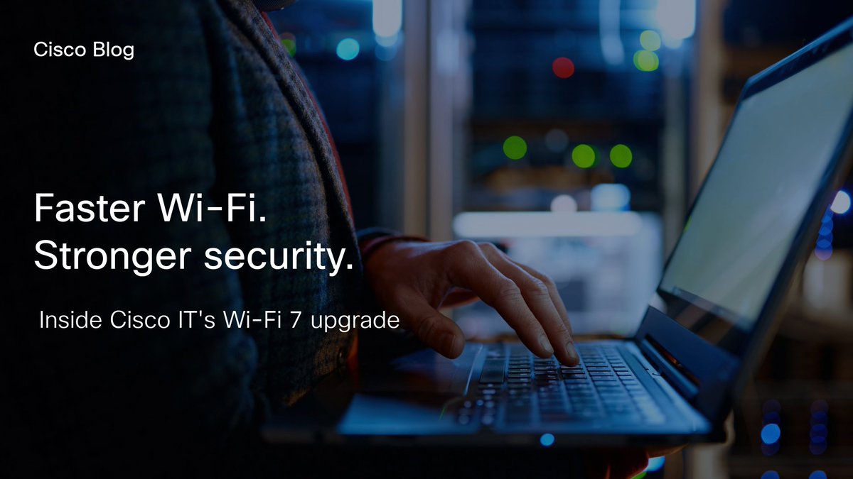 CiscoSecure's tweet photo. 83% of network engineers now handle security (ZK Research). Your architecture should reflect that.

After Cisco IT's Wi-Fi 7 upgrade, security gains outpaced networking gains, with as much as 40% fewer reported incidents at many sites.

See how: https://t.co/vt9hivgNyW https://t.co/HlJwDcLjOM
