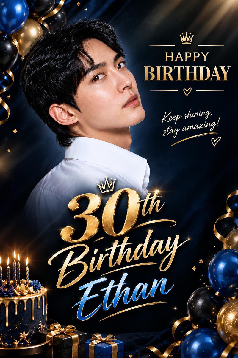 moon_blueberr's tweet photo. Happy 30th Birthday, Ethan! Keep shining and inspiring us. Wishing you endless happiness, success, and blessings. Always cheering for you, my idol!

ETHANSHINES BEYOND THEWAVES https://t.co/2q0P0ZTJVe