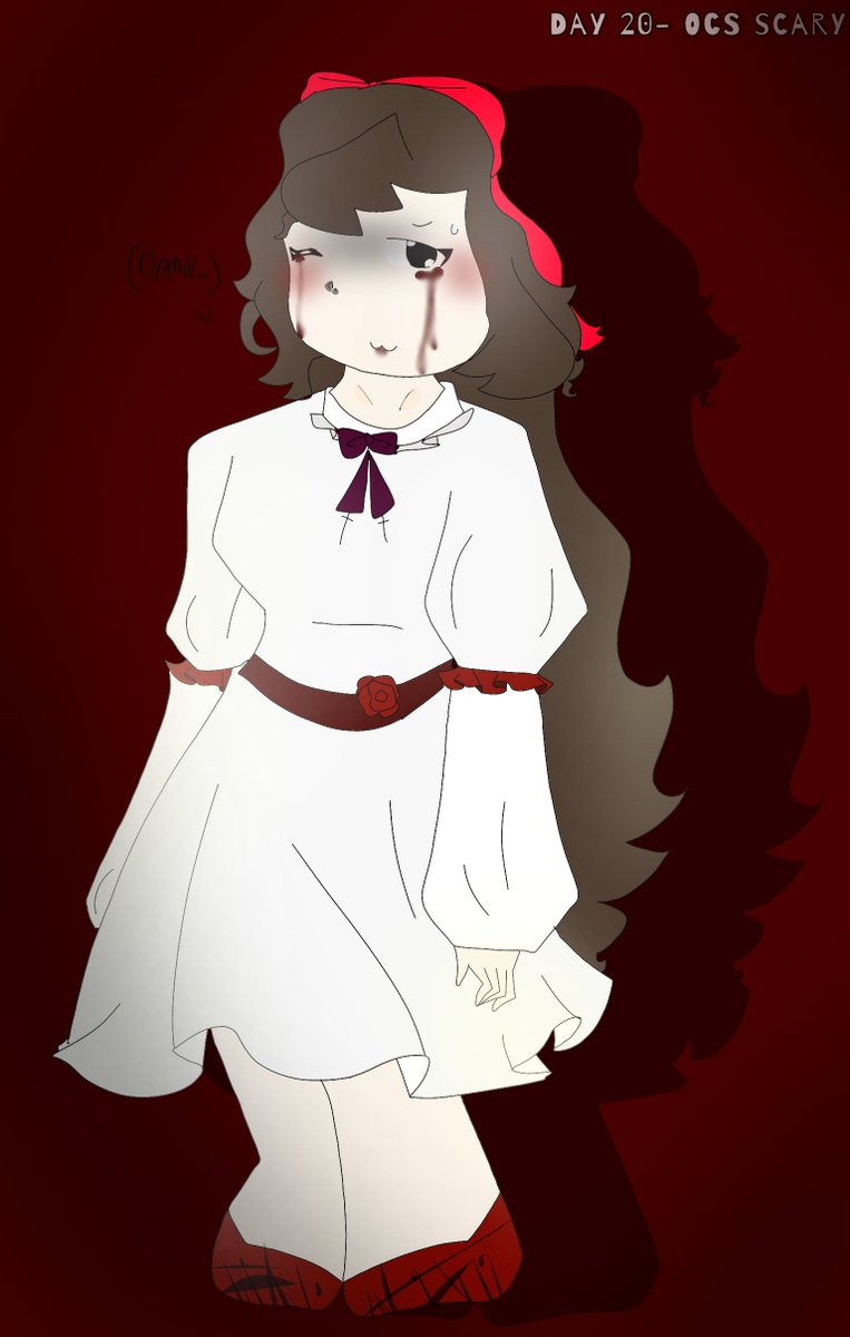 ManelYanel99291's tweet photo. Day 20- Ocs scary🩸✨️
#FPEtober2026 https://t.co/3NK4IhK211