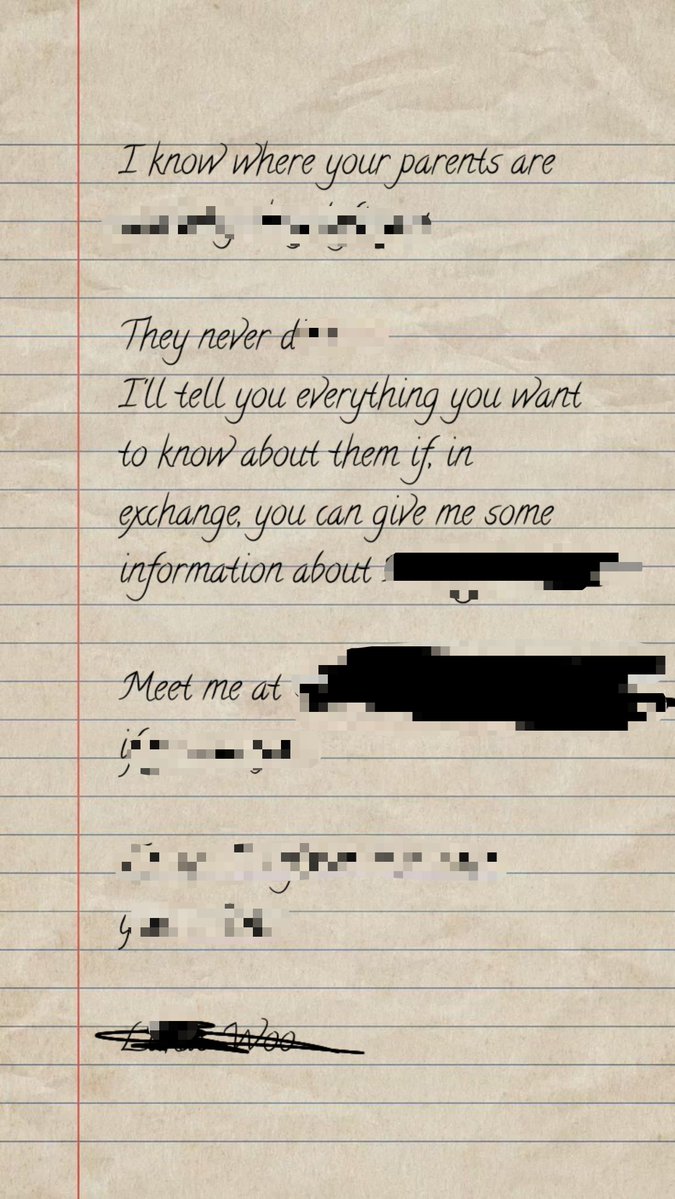 OrgansManiac's tweet photo. [Investigation]

[The location has been found, yet only blood and fur was discovered, DNA analyses are still underway.]

[The note is still being analysed by specialist. More information will come later.] https://t.co/cBNvL04h4C