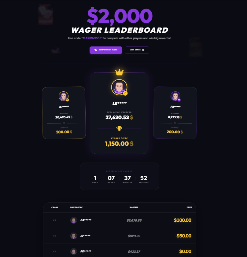 Marions555's tweet photo. 🎁 200$ GIVEAWAY 🎁

📌 RT &amp; LIKE AND JOIN THE GIVEAWAY! 📌

THE LEADERBOARD ENDS IN 1 DAYS! NOW IT’S TIME TO SNIPE AND WIN BIG PRIZES! 🔥🏆

CHECK MY WEBSITE 👉 https://t.co/eSCy9XS6iV https://t.co/sgCJHnJg56