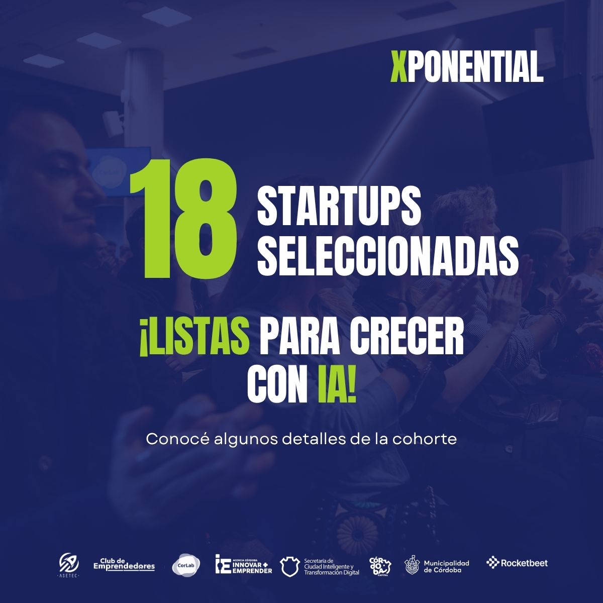 corlabgob's tweet photo. 🚀 ¡Comenzó Xponential Córdoba 2026!
18 startups fueron seleccionadas entre 95 postulaciones para atravesar 8 semanas de incubación intensiva:
🤖Diagnóstico con IA y hoja de ruta personalizada
🔄8 sprints con (ExO)
🎓Mentorías individuales semanales y masterclasses https://t.co/AmrKOjtqtL