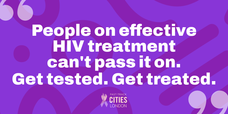 londonftci's tweet photo. 📣 People on effective HIV treatment can't pass it on. Get tested. Get treated.
Find out more at London’s HIV prevention programme @doitldn or visit the Do it London campaign website:
👉 https://t.co/voO9q3L8by
#HIVAwareness #GetTested #FastTrackCitiesLondon https://t.co/jZyR0M16M0
