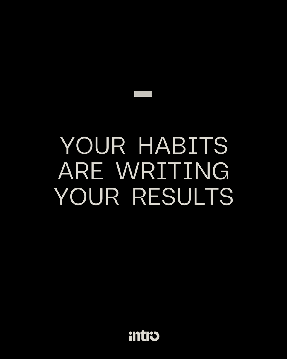 intro's tweet photo. Reminder: Small choices compound into big results.
​
Build a routine that moves you closer to the future you want—not just through the day.
​
What’s one habit that has changed your business for the better? 👇 https://t.co/L1DNthymJa