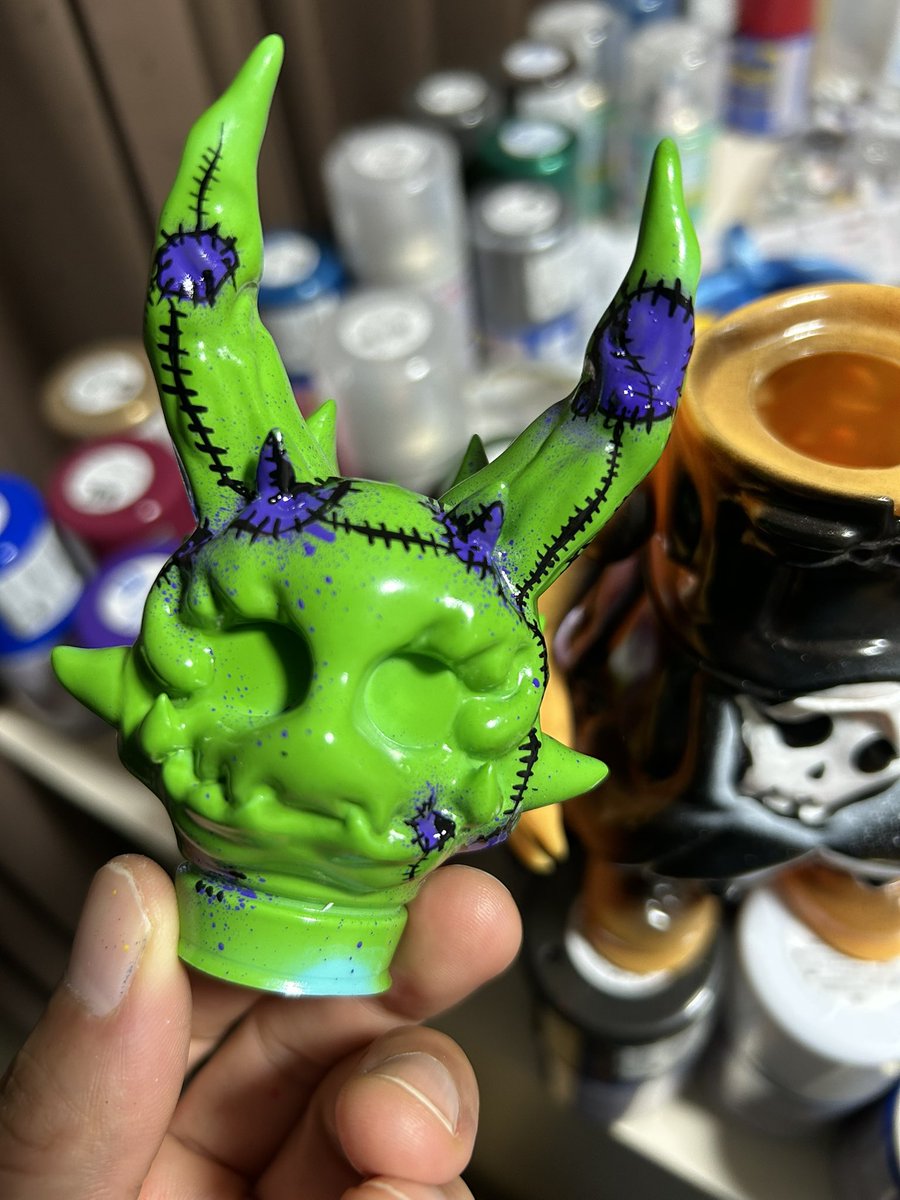 koshin_design's tweet photo. ハロウィンということで
フランケンシュタインイメージで2体用意致します。
10月25日 ソフビQ限定で☆
お楽しみに🎃
#アートトイ #HANAMURE
#CHACO #ソフビ https://t.co/yLtWkbwjSR