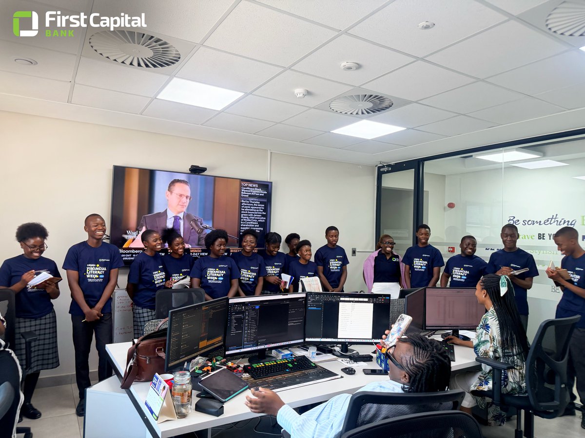 FirstCapital_Zm's tweet photo. We believe that empowering young minds with financial knowledge and practical career tips today helps build a more financially confident and resilient generation tomorrow.

#BeliefComesFirst #FirstCapitalBank #ProudlyZambian https://t.co/3kT2iC9AL0