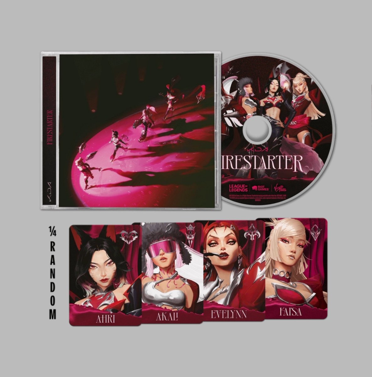 NewAzkaryan's tweet photo. K/DA FIRESTARTER MERCH ❤️‍🔥‼️

Firestarter (CD Blades Edition)
• R$ 85,00
• 1° Imagem

Firestarter (CD de Cada campeã)
• R$ 85,00
• 2° Imagem

Firestarter (Vinil)
• R$ 136,00 (cada)
• 3° Imagem

Firestarter (Box Set)
• R$ 310,00
• 4° Imagem

Lançamento em 18 de Dezembro https://t.co/7HlkFYvdIv