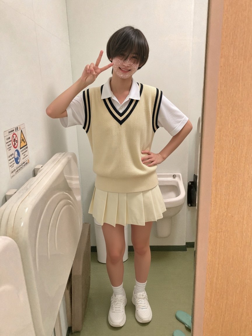 supurasupura88's tweet photo. いろんなポーズと着せ替え楽��い💕
#男の娘
#メスホモ　
#ホモコキ https://t.co/EOp1ANefG6