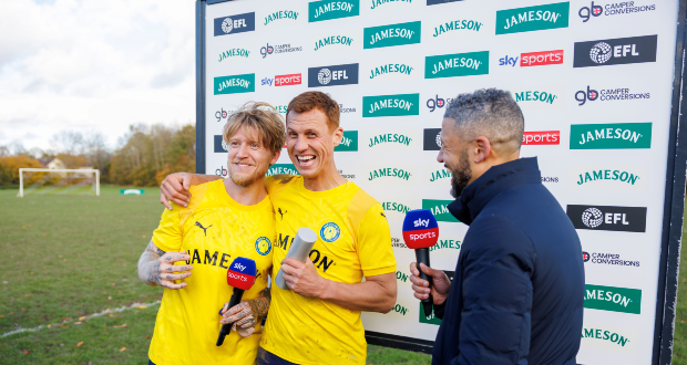 TalkingRetail's tweet photo. Jameson and @EFL Ultimate Matchday returns

https://t.co/iYq7RDuZi1

 #Jameson #EFL #UltimateMatchday #FootballFans @jameson_uk https://t.co/b0SUHbO5A7