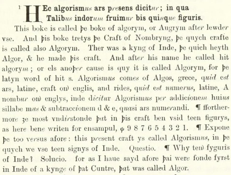 jcrabtree's tweet photo. 🇮🇳 0123456789 ➡️ ARABIC? 😂

Early English writers vaguely knew algorithms had Indian origins via Al-Khwārizmī's name.

So about 600 years ago it was thought our ten fyguris were created by a Kyng of Inde called Algor. 😲

(Follow @jcrabtree for Zero Fear Maths)

🔂 RT?🙏 https://t.co/PxtPJhfaQK