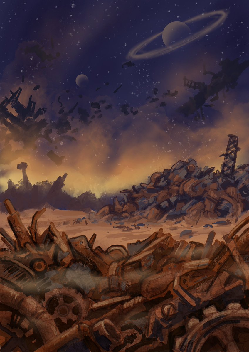 ArtistsEmpire's tweet photo. Four of the 20 background paintings i recently did! #warhammer https://t.co/xknapahkWO
