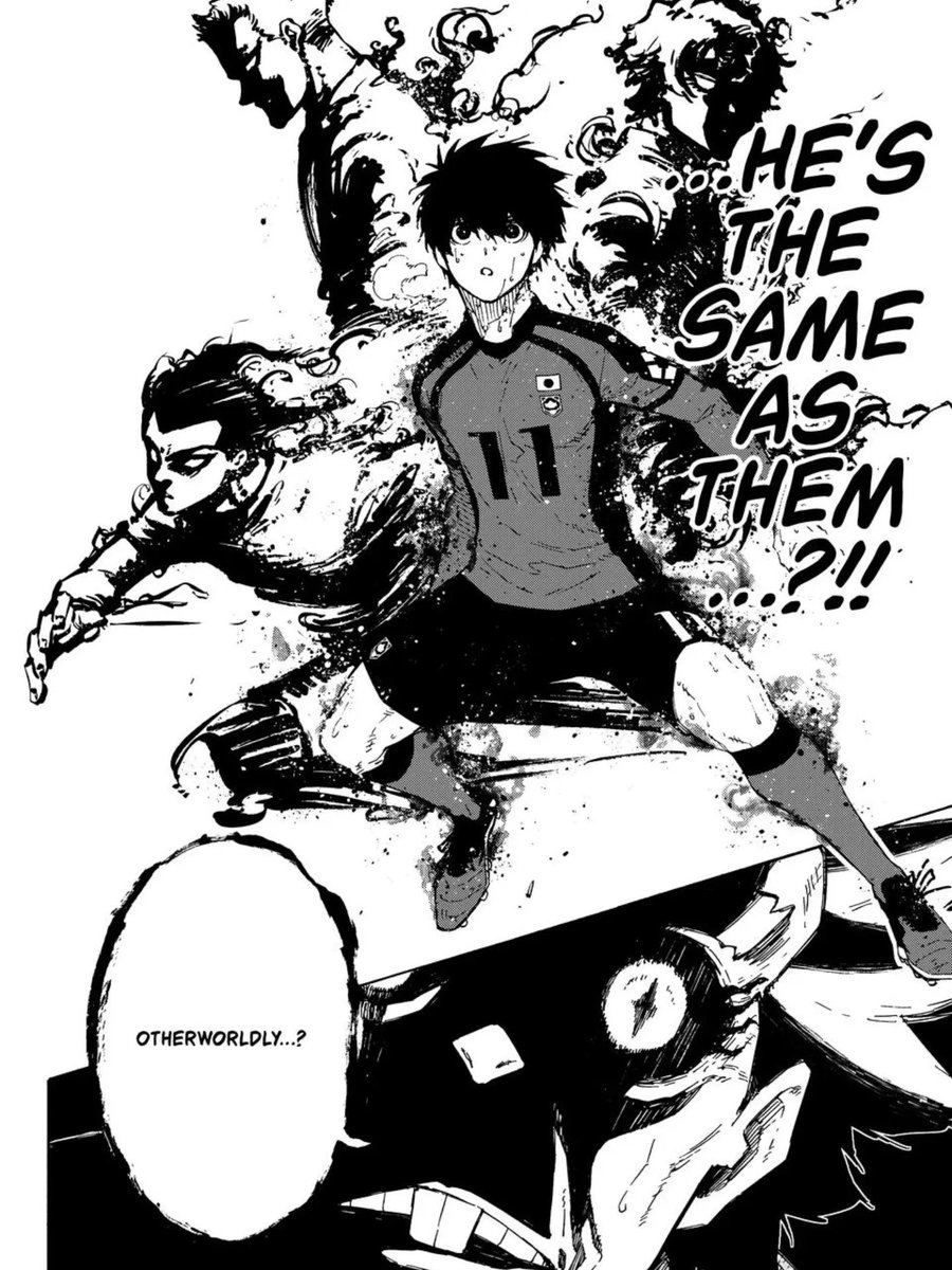 arcrunner_'s tweet photo. THE GOAT PANEL GOES CRAZY 😭🔥

ISAGI YOICHI ISN’T EVEN PLAYING THE SAME GAME AS EVERYONE ELSE. 🐐 https://t.co/0UFevJKFy2