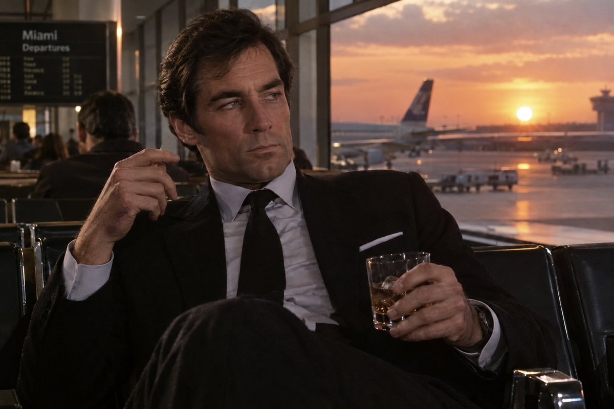 trevorbaxendale's tweet photo. James Bond, with two double bourbons inside him, sat in the final departure lounge of Miami Airport and thought about life and death.

—Ian Fleming, GOLDFINGER (1959) https://t.co/R1CxxLZ9hV