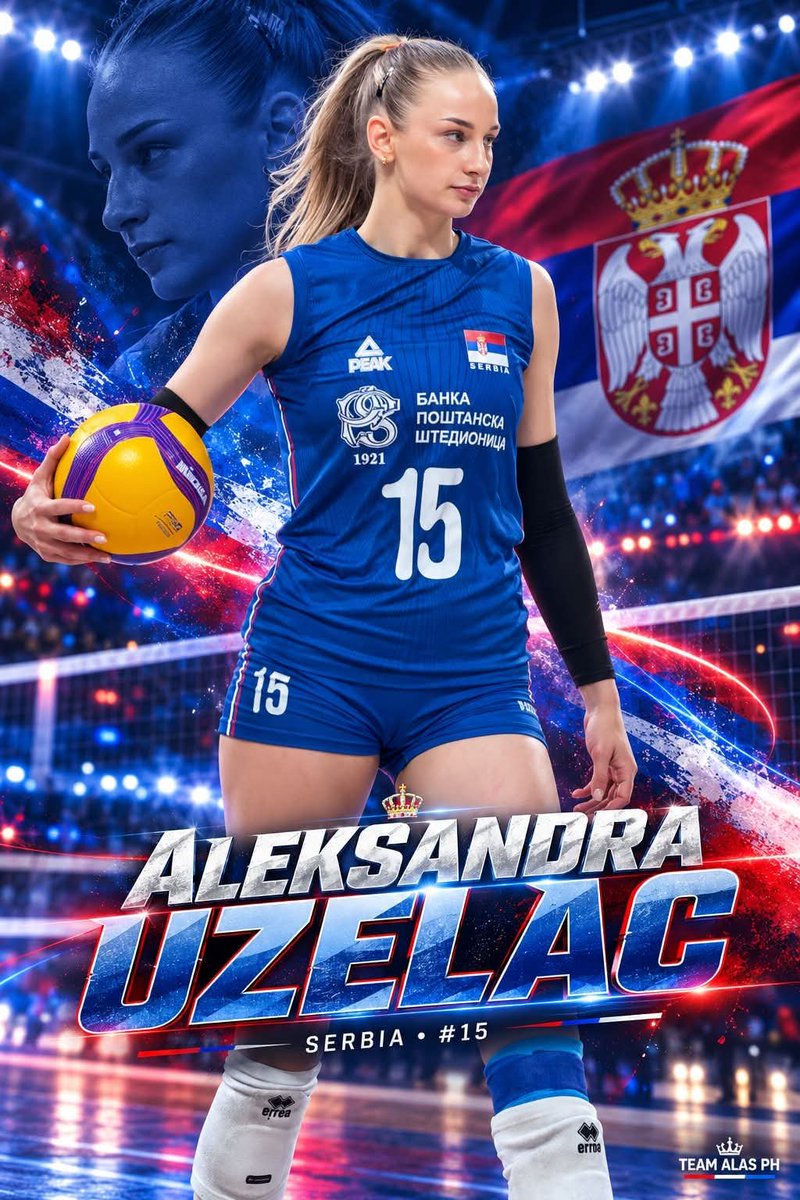VolleyZonePK's tweet photo. 👑🇷🇸 Aleksandra Uzelac 💙

#AleksandraUzelac #VNL2026 https://t.co/QYNFWSQ0r4