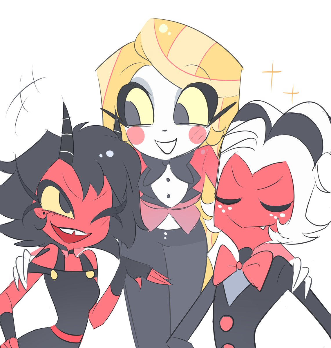 sakana1030_'s tweet photo. I finally finished this.
#HazbinHotel #HelluvaBoss‌ https://t.co/nOeOXANlfW