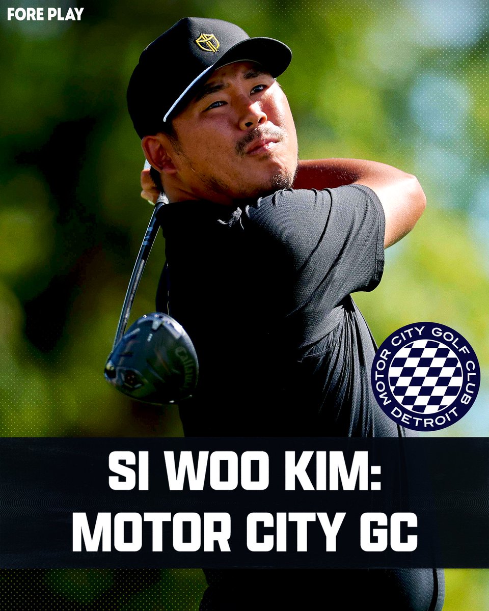 ForePlayPod's tweet photo. TGL’s newest squad, Motor City GC, adds Jake Knapp, Si Woo Kim &amp; Bud Cauley to its previously announced Brooks Koepka &amp; Jackson Koivun duo.

This will be their inaugural season in the league. https://t.co/pBzpdEAuW9