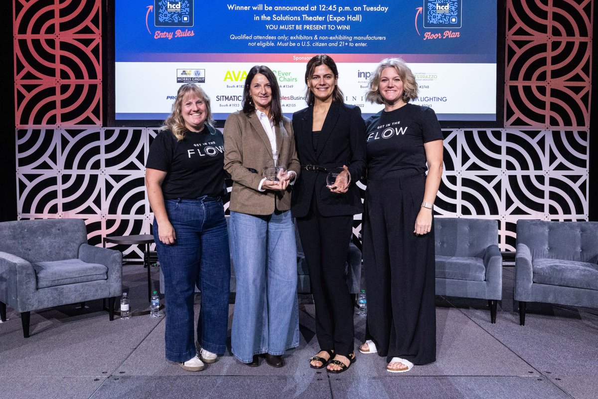 HCDMagazine's tweet photo. 2026 Nightingale Awards Winners Announced at #HCDcon!

KI’s Kiaura Collection named Best of Competition among 26 winning products at HCD Conference + Expo in New Orleans! 

Read the full story and learn about this year's winning products 🔗 https://t.co/0LI1gEHjzl https://t.co/mTOcVm49Vd