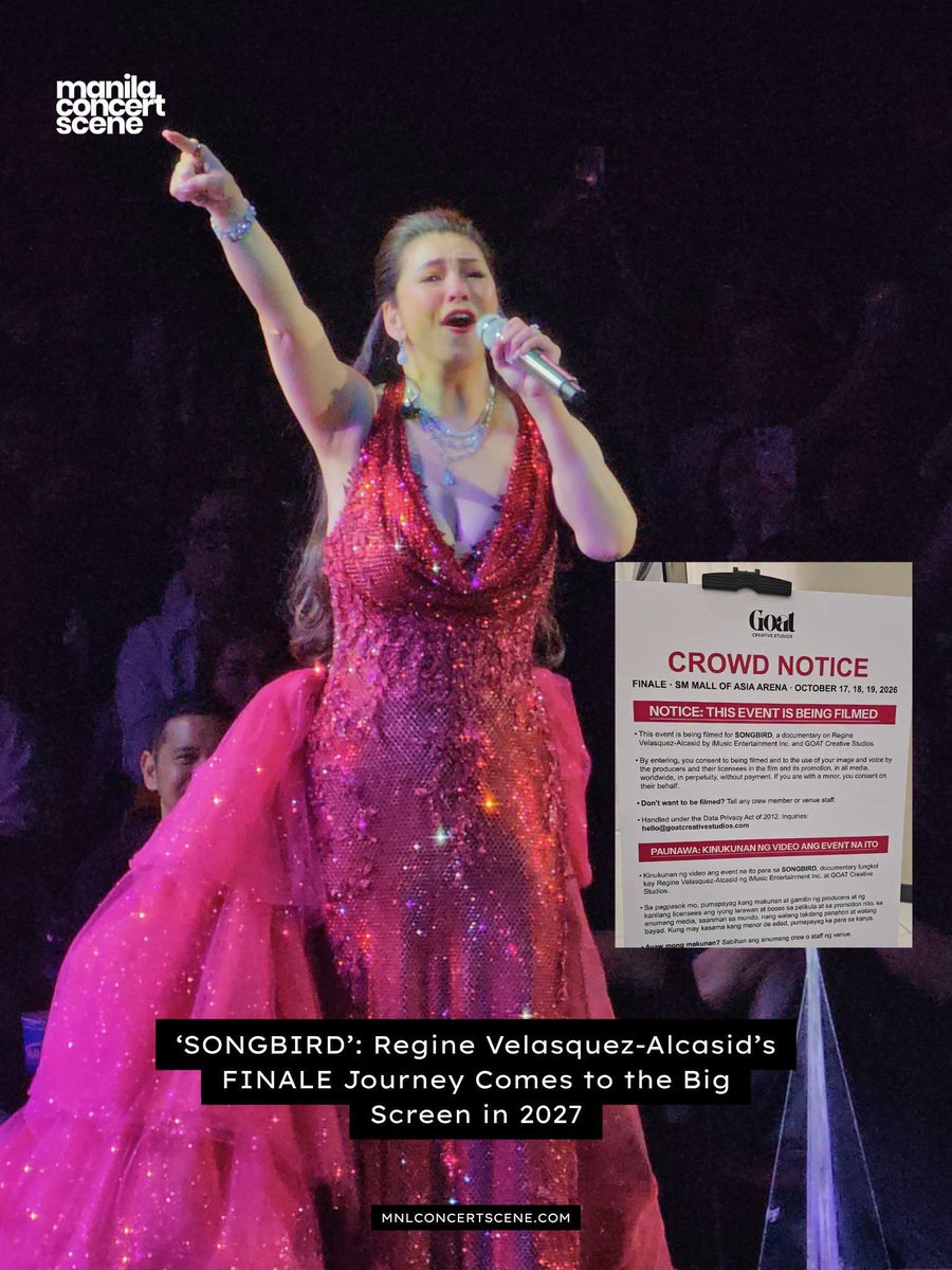 pauloMDtweets's tweet photo. The Regine Velasquez #FINALE Concert will have a cinema version. Yaaaay! https://t.co/S6hcEUNapO