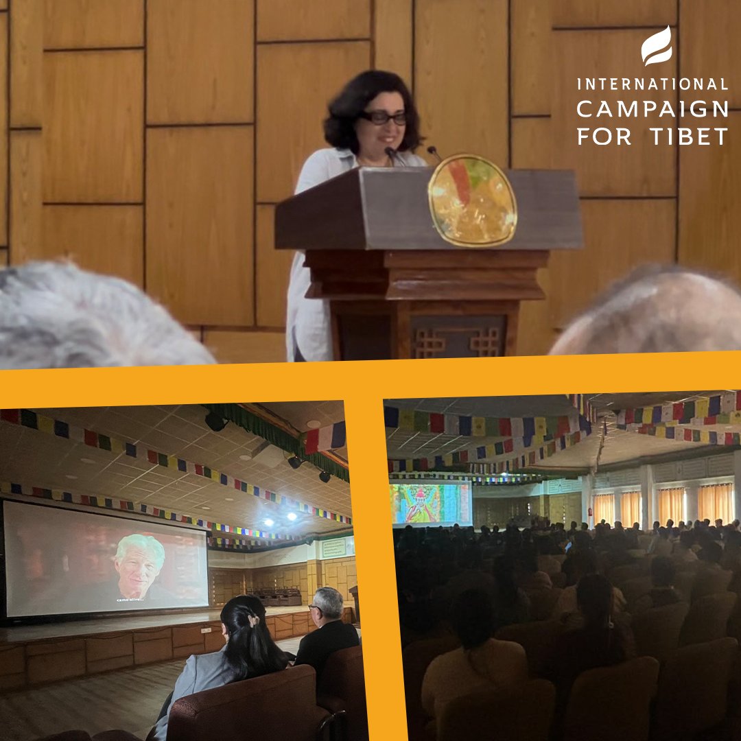 SaveTibetOrg's tweet photo. “We hope these conversations will inspire reflection, renewed commitment, and a deeper appreciation of the extraordinary legacy that Tibetans, Tibet supporters, and advocates of truth and justice around the world have been entrusted to preserve.” – Lesley Rich, ICT Chief Administrative Officer

“Richard Gere in Conversation” is making its journey across the globe! Launched on Friday, ICT’s new video series gives a glimpse into the lives of Tibetan spiritual leaders, scholars, public servants, and longtime associates of His Holiness.

Today ICT had the pleasure of joining Sikyong Penpa Tsering at Sikyong Hall in Dharamsala for a screening of Episode 1: Dr. Gyal Lo. #humanrights

Read more about the series and watch the first episode: https://t.co/CeK1xmRYsU