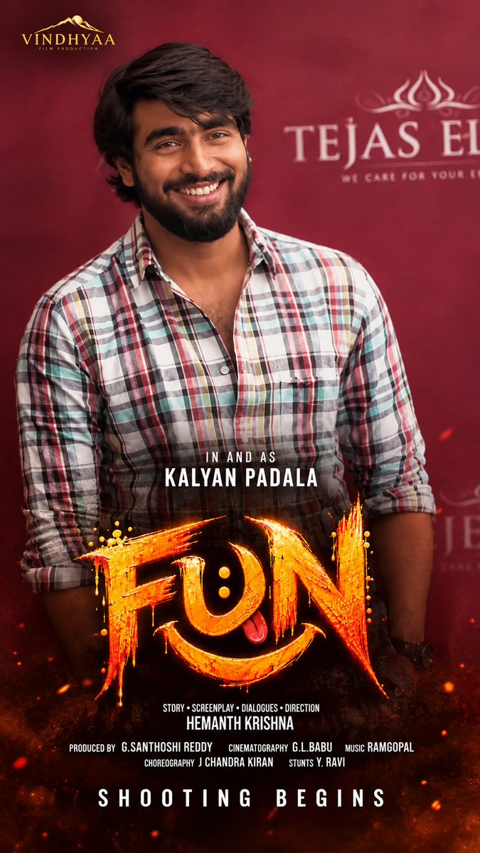 kalyanpadala11's tweet photo. Fun😜💀
SHOGTING BEGINS
Congratulations: @kalyanpada38118 
All the best #kalyanpadala 

#fun #VindhyaaFilmProduction #KalyanPadala𓃵 https://t.co/b9NkZ1UGBI