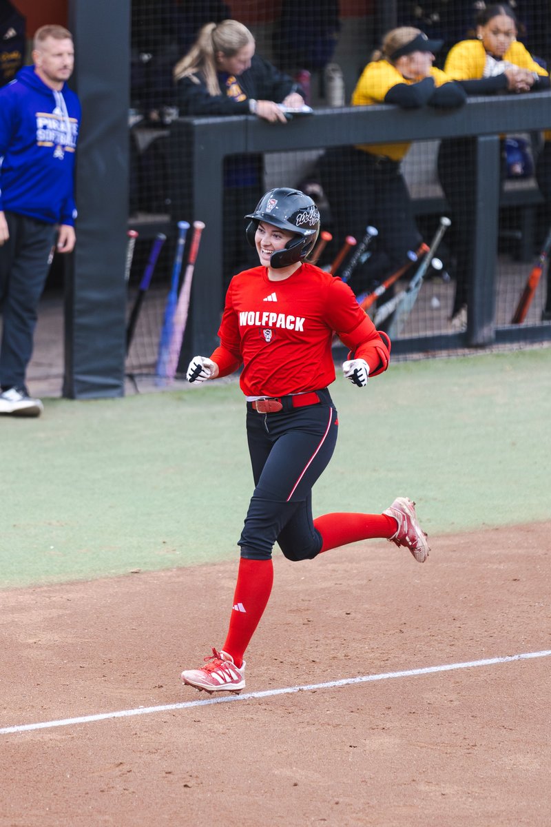 PackSoftball's tweet photo. 🔴 &amp; ⚫️ World Series starts TODAY! 

Game one will start around 2pm at Dail Softball Stadium. https://t.co/8ymsxYiFi3